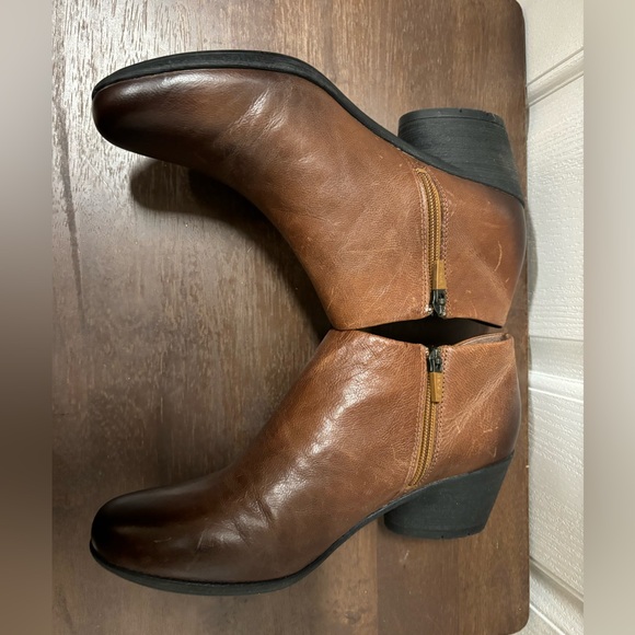 Dansko Raina Womens Ankle Boots Brown Leather EUR Size 40, US Size 9.5-10 - Picture 8 of 12